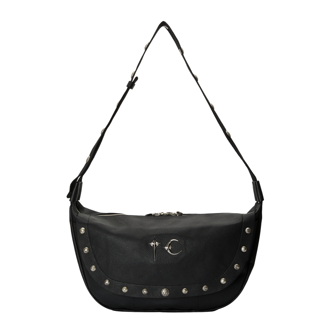 GOAT SKIN DRAGON MESSENGER BAG