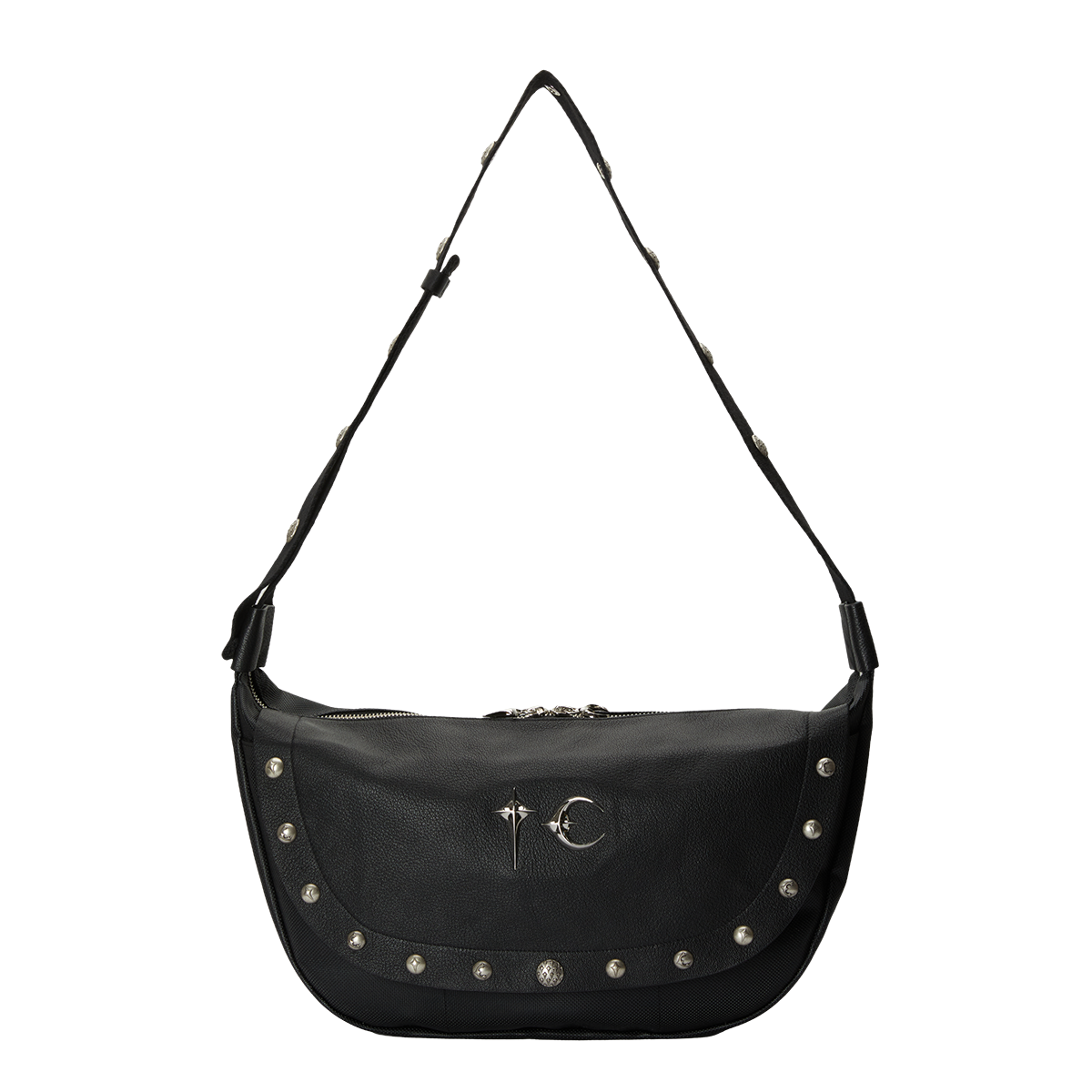 GOAT SKIN DRAGON MESSENGER BAG