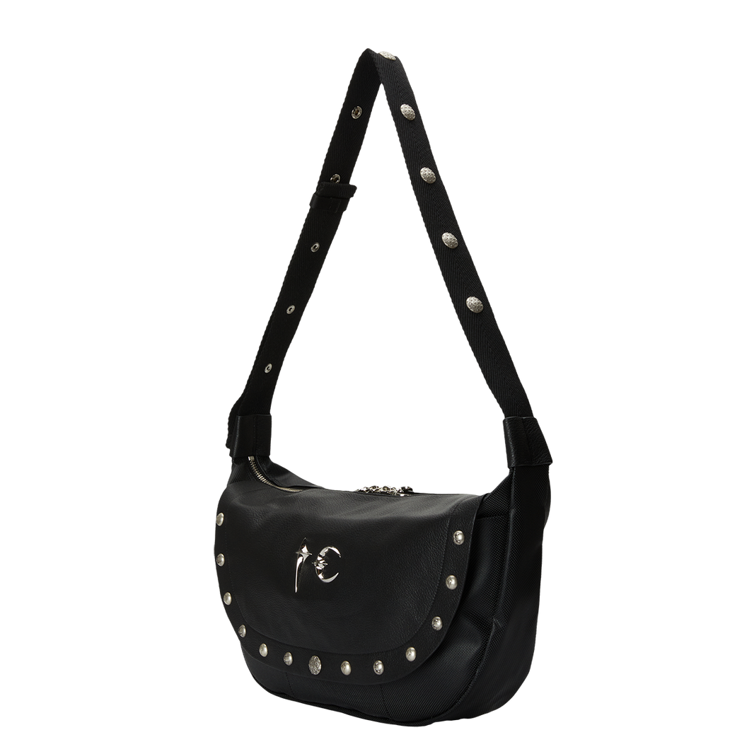 GOAT SKIN DRAGON MESSENGER BAG