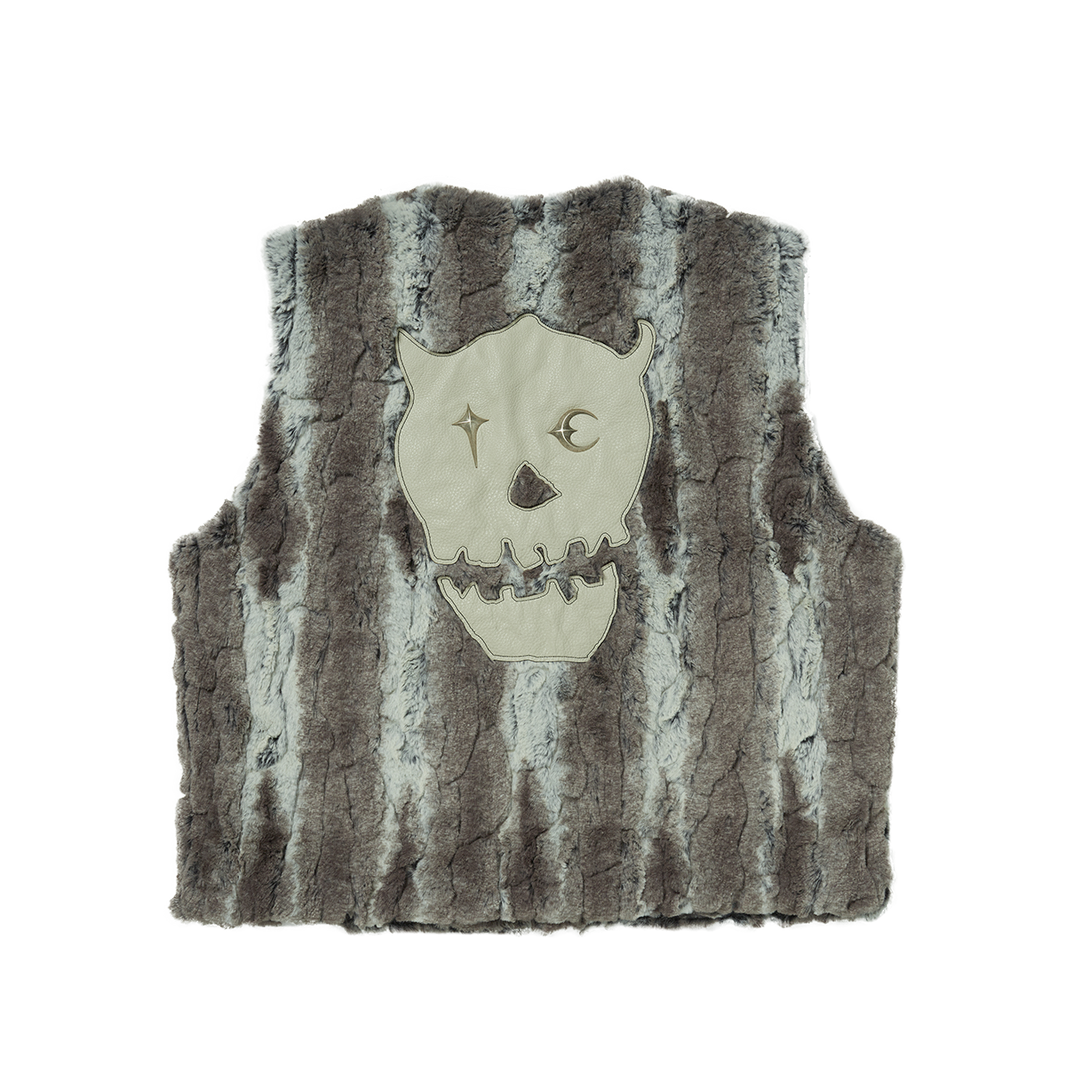 TC Skull Fur Vest