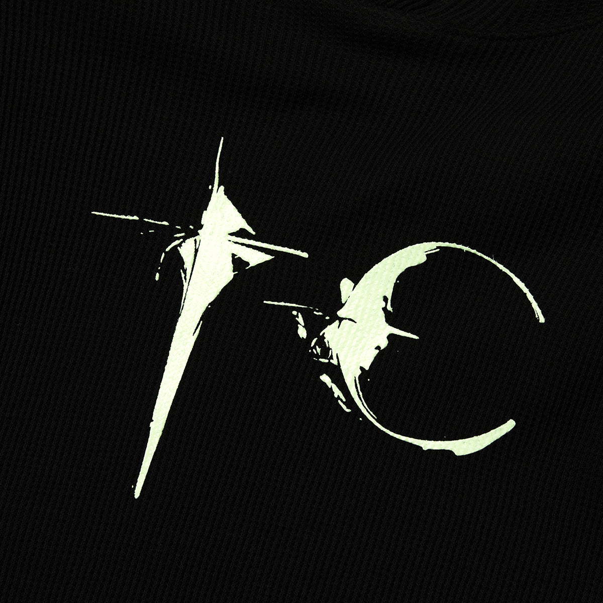 BULK SHOULDER GLOW IN THE DARK HOODIE