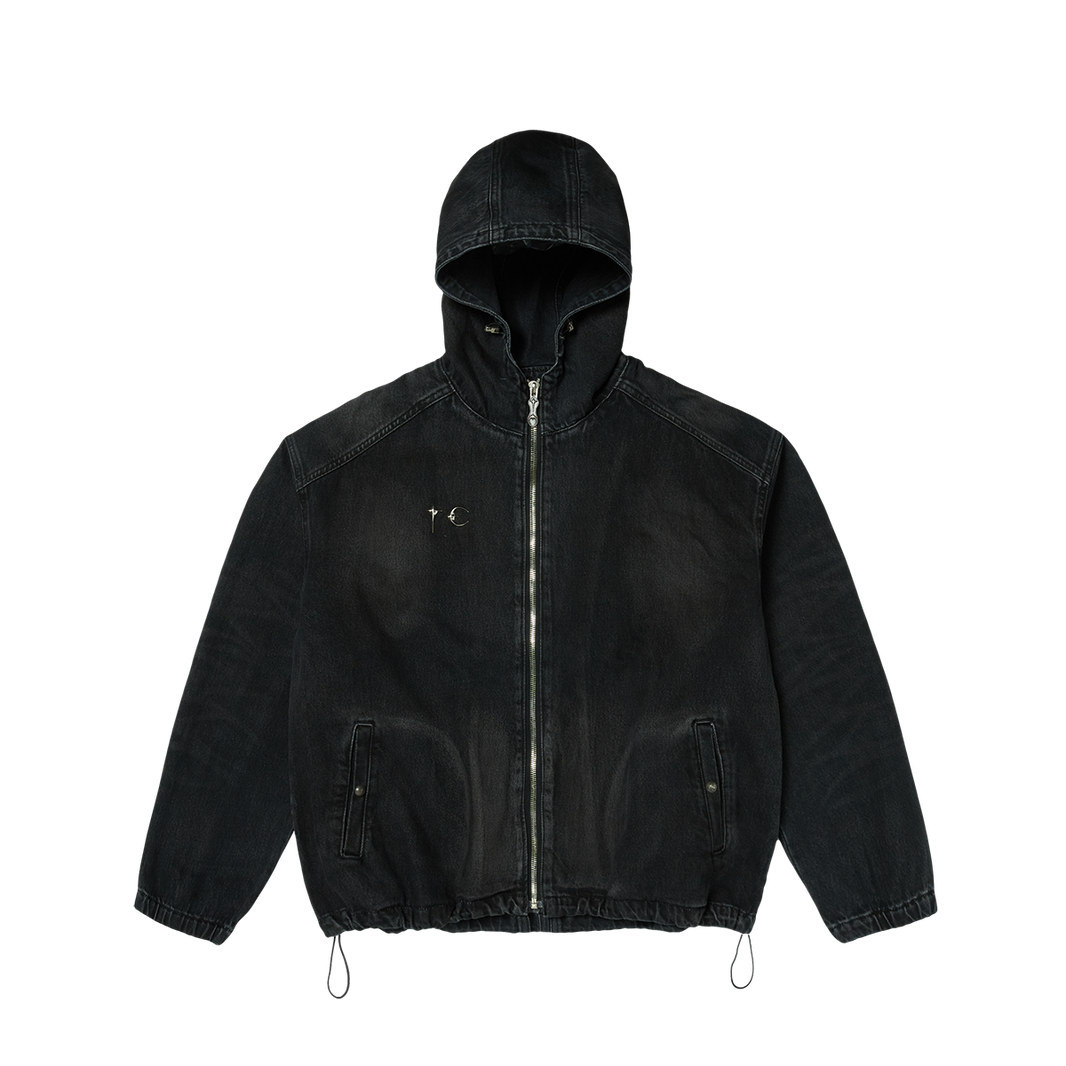Basic Emblem Denim Jacket