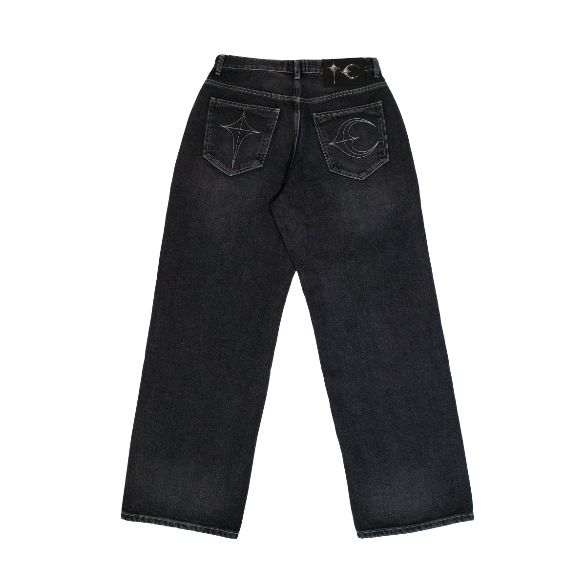 Tribal Tree Denim Pants