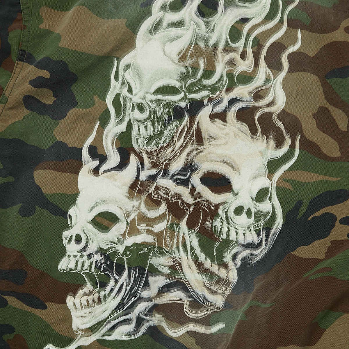 THREE RIDING SKULL VINTAGE JACKET