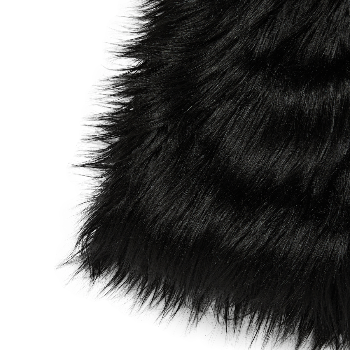 TC CROW FUR COAT