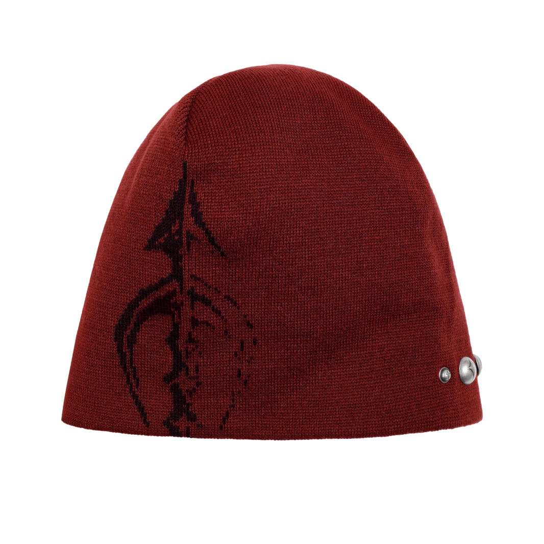 Iron spear pin beanie