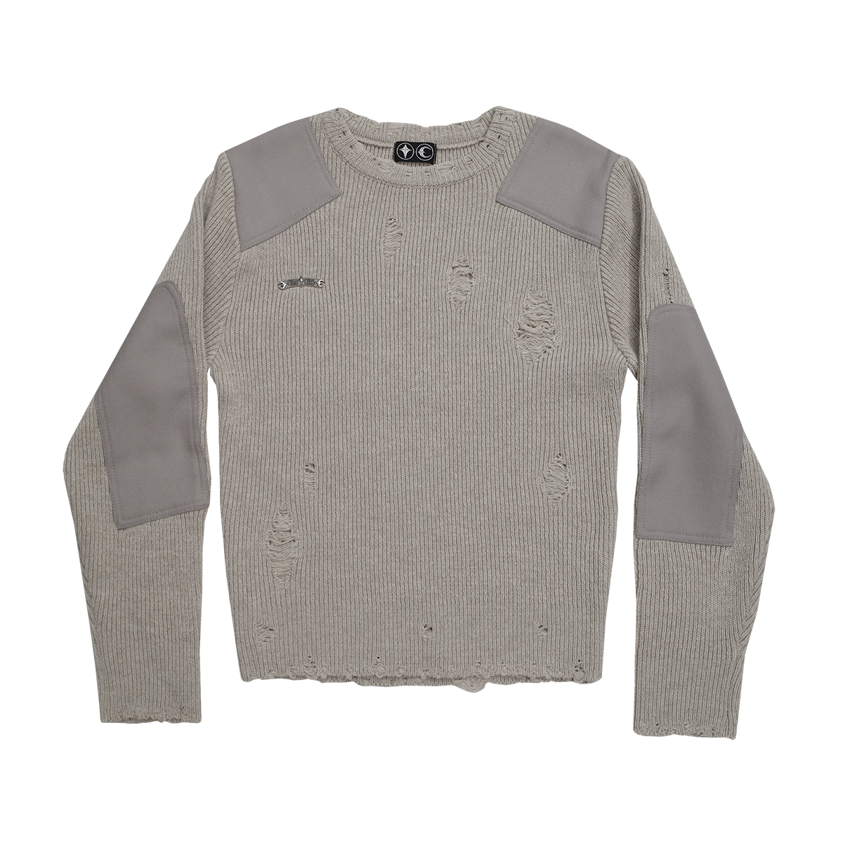 Berlin Destroyed Patch Knits