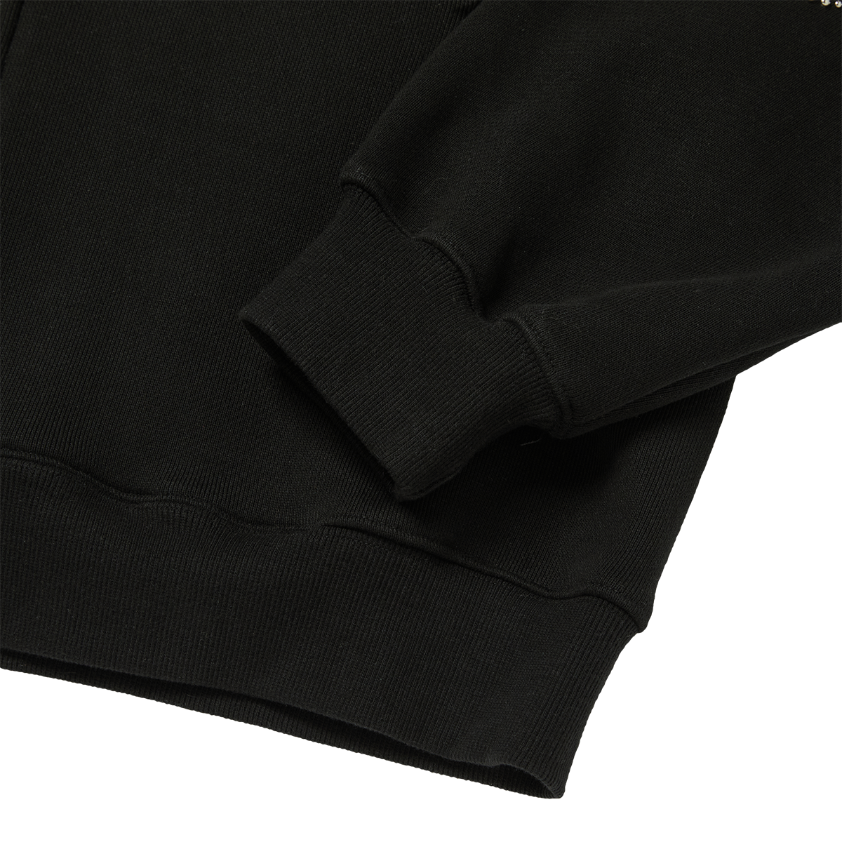 IRON STEEL FOCUS ZIP-UP HOODIE