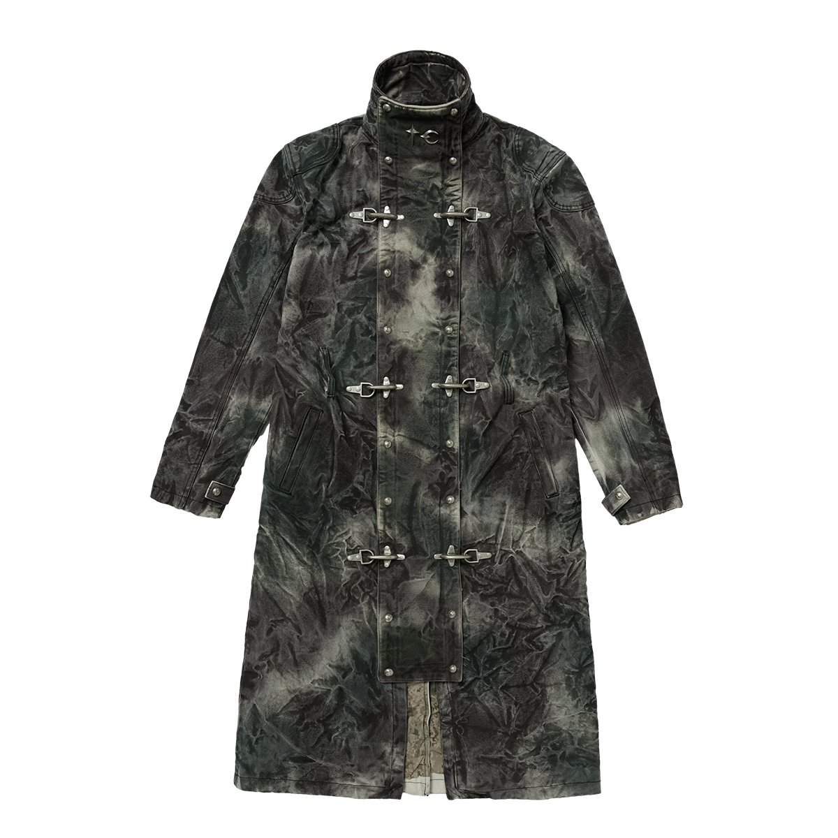 Bio Soldier Denim Trench Coat