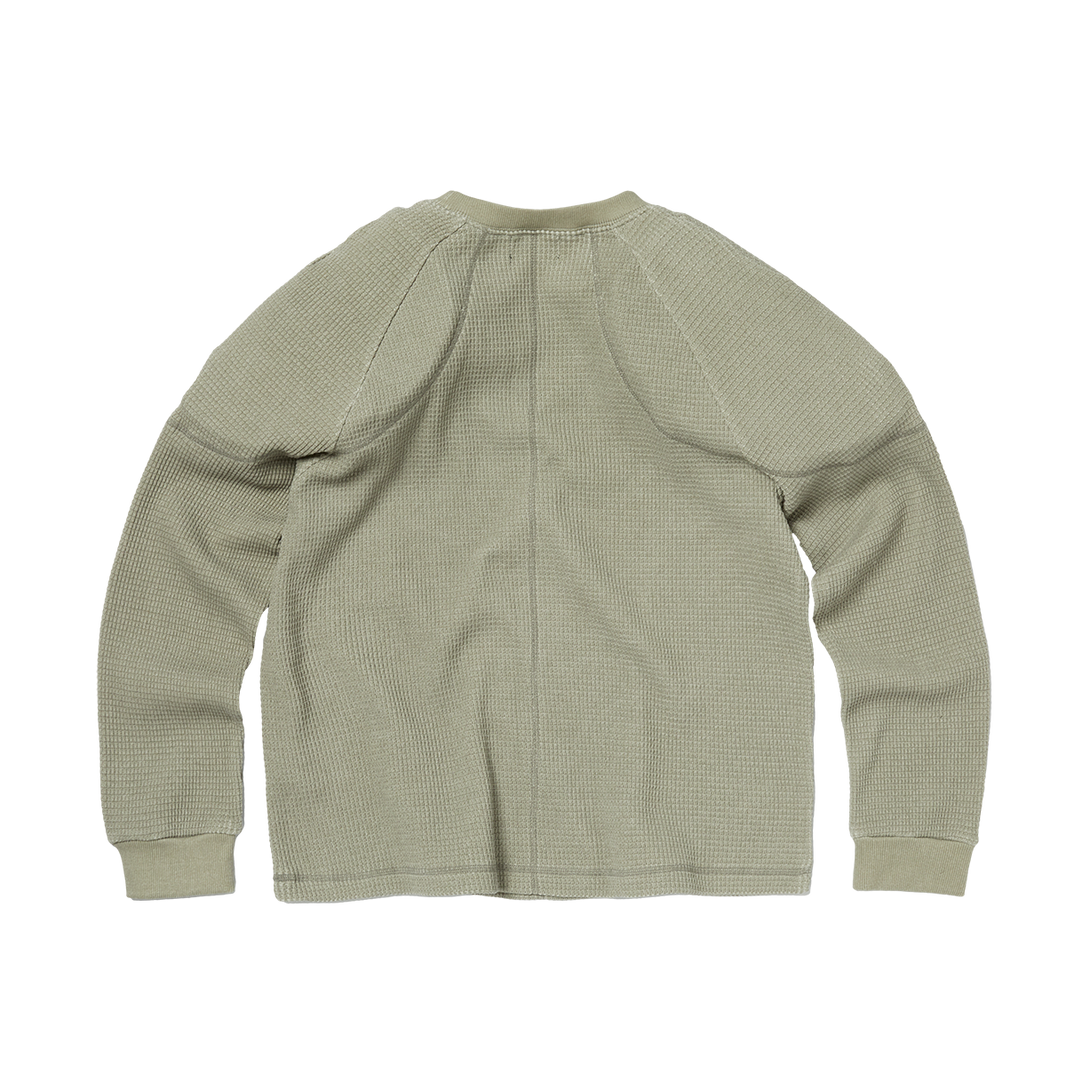 BULK SHOULDER WAFFLE LONG SLEEVE