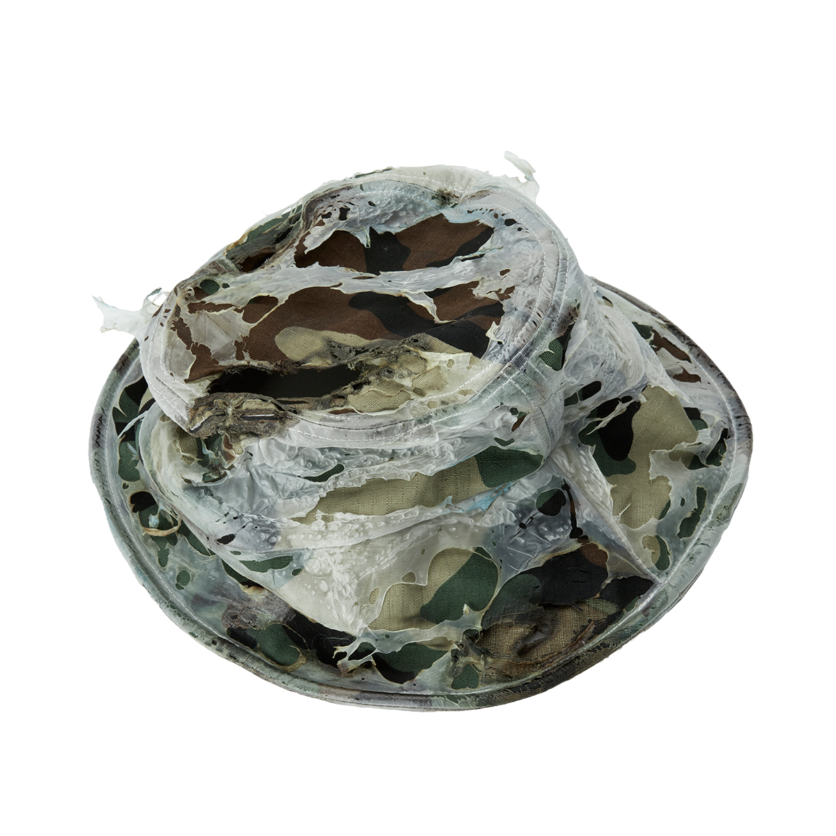 Burnt Bio Army Bucket Hat