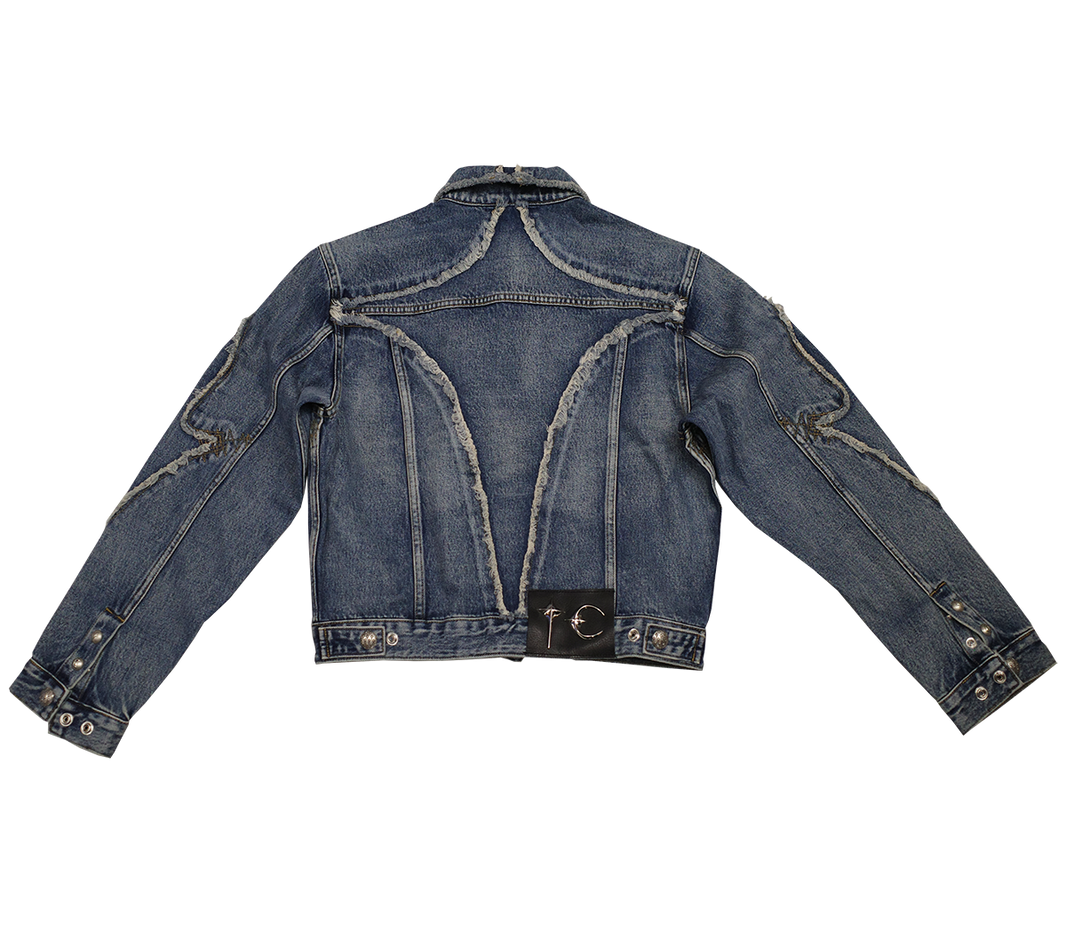 Denim Tribal Jacket