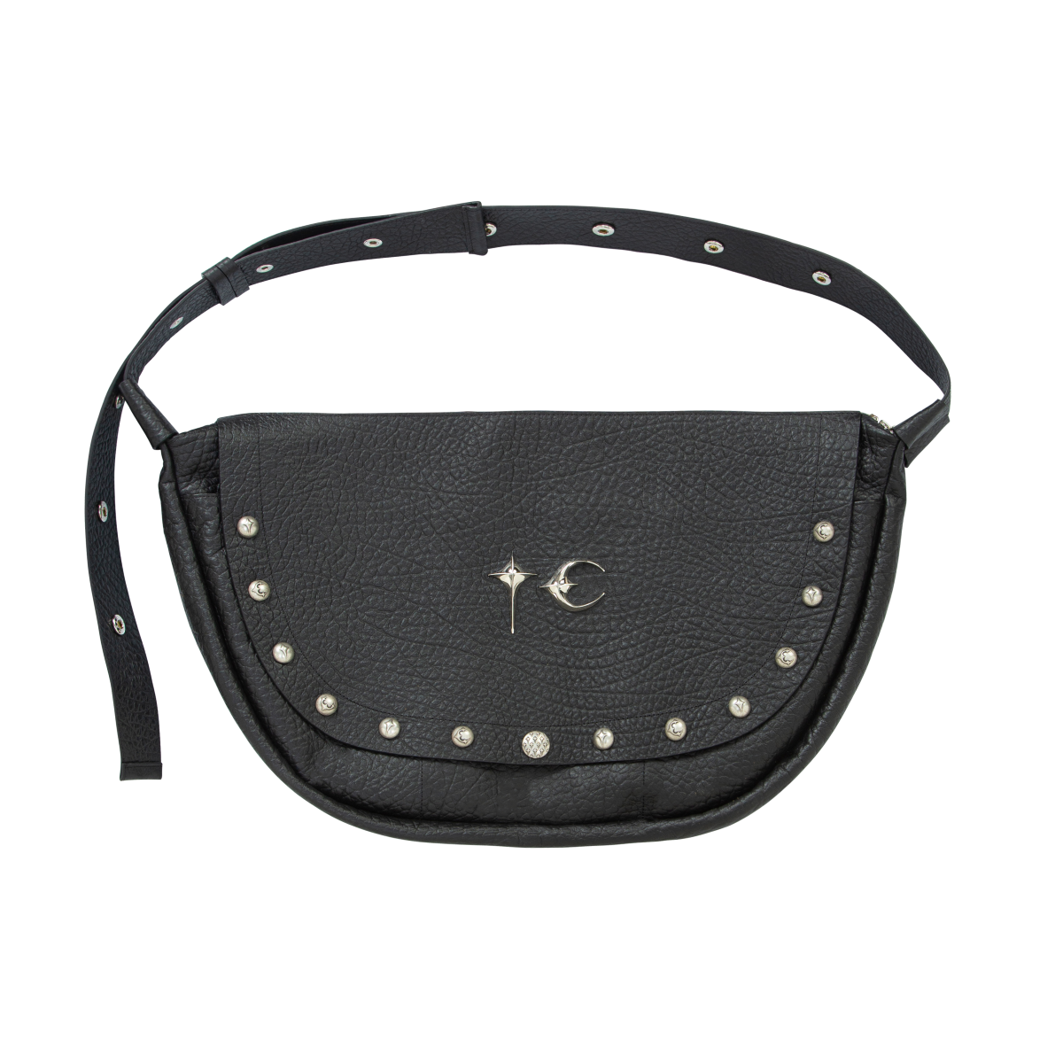 Full Leather Dragon Messenger Bag