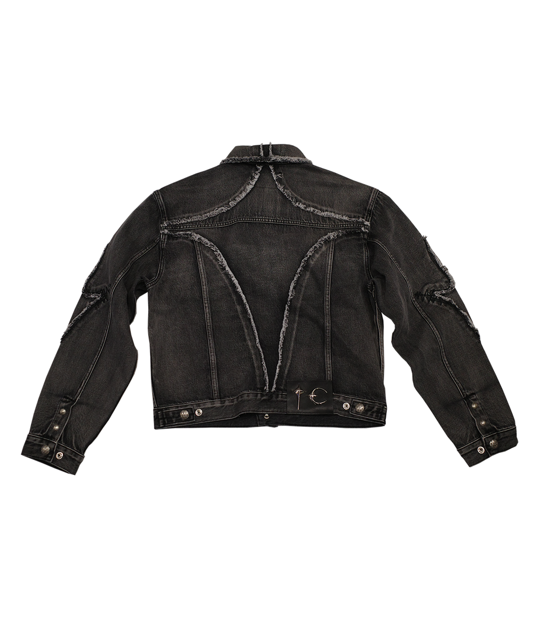 Denim Tribal Jacket