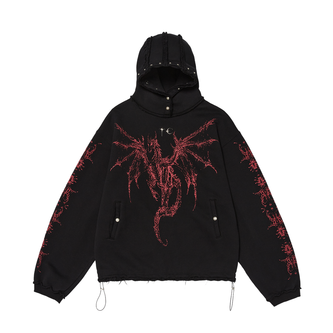 Dragon Stud hoodie